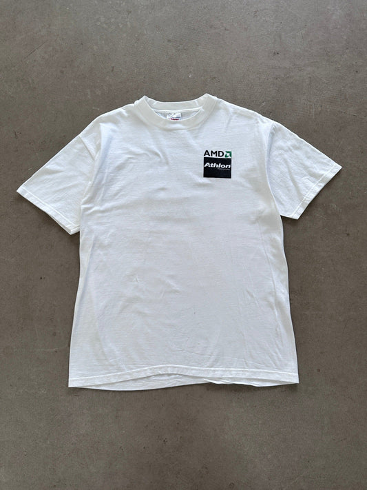 1990's AMD Athlon Processors T-Shirt - L | Large, Red