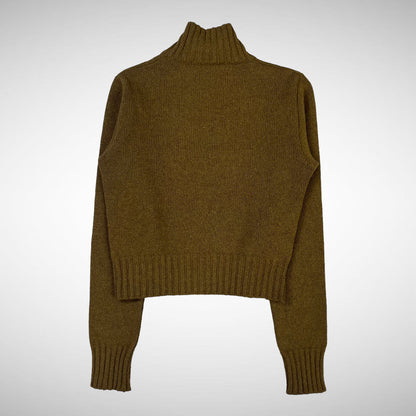 Bikkembergs Cropped Turtleneck Knit (1990s)