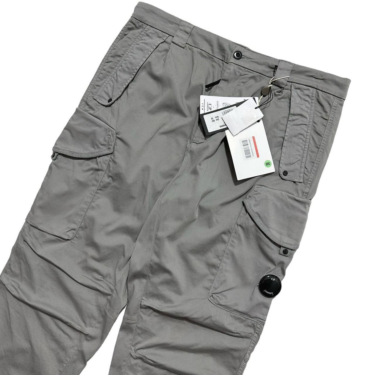 CP Company Grey Loose Fit Grey Cargos