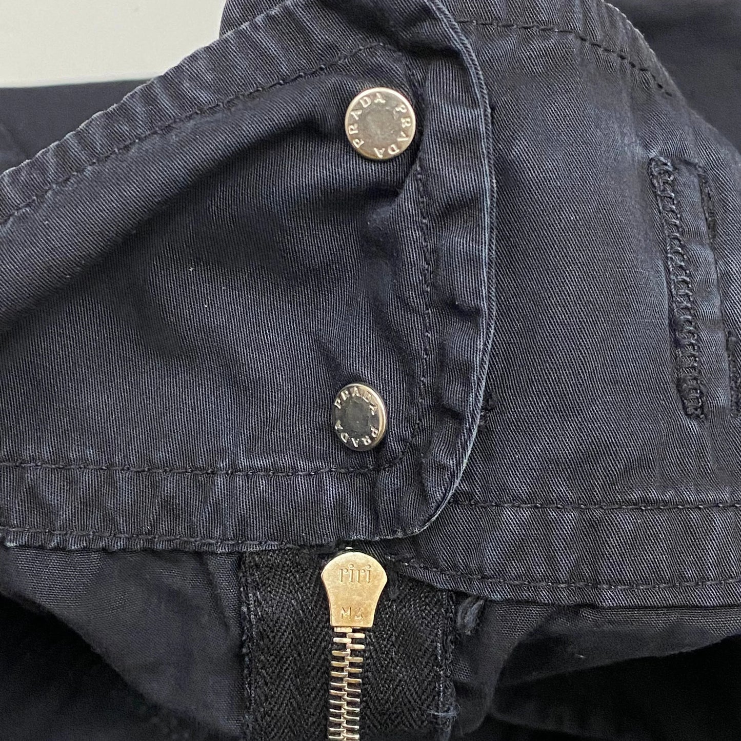 Prada Sport 2004 Midi Belted Cargo Skirt - 12-16