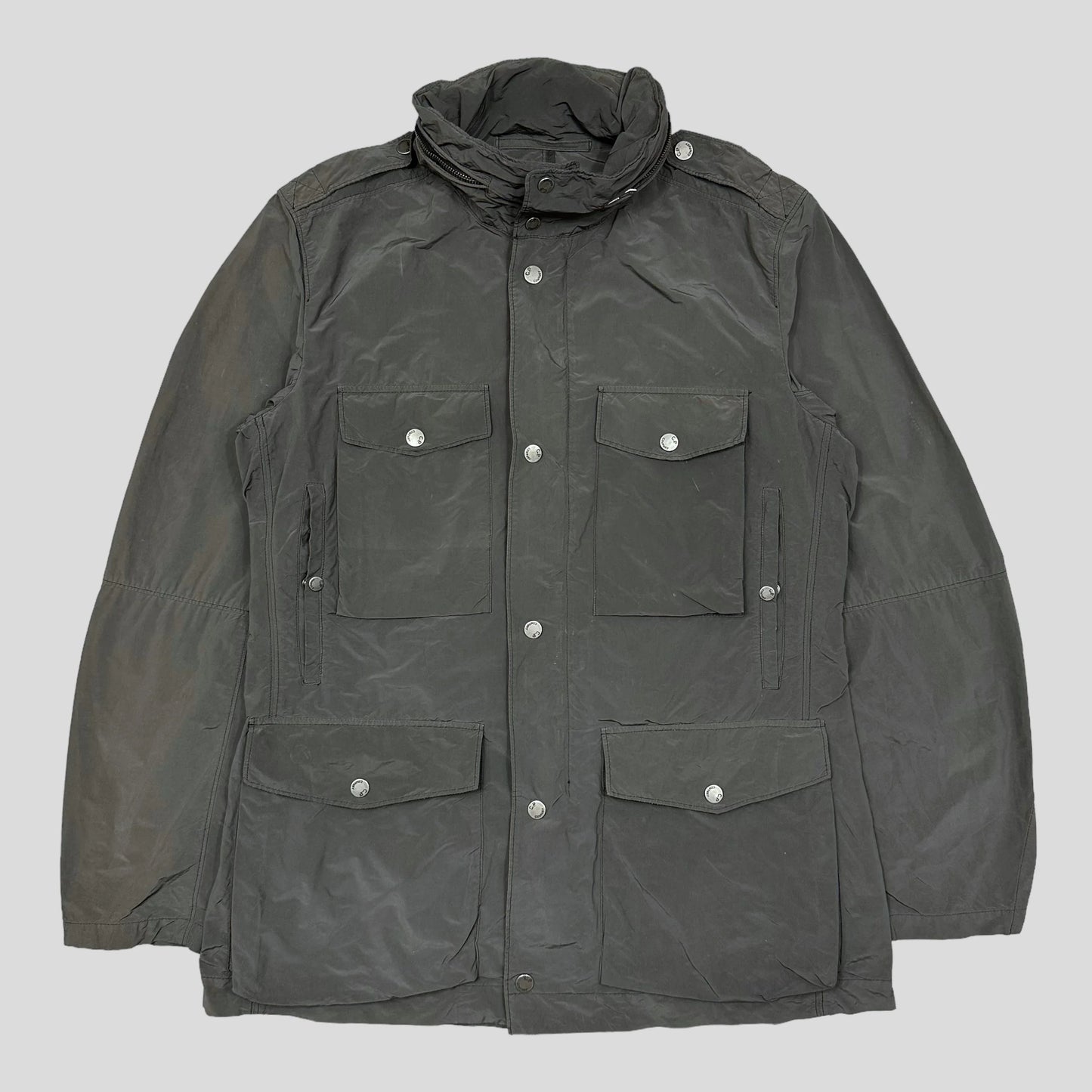 C.P. Company SS08 Nylon Metal Multipocket Trench Coat- L