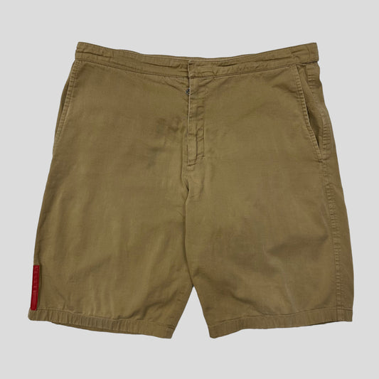 Prada Sport 00’s Adjustable Shorts - 30-32 | W30, Red