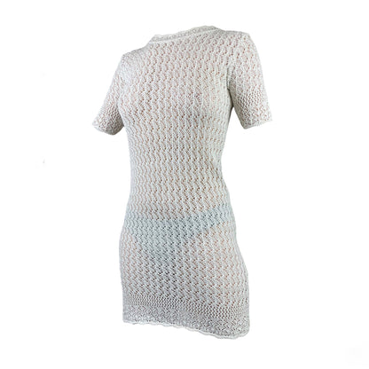 c.1994 Vivienne Westwood crochet knit dress