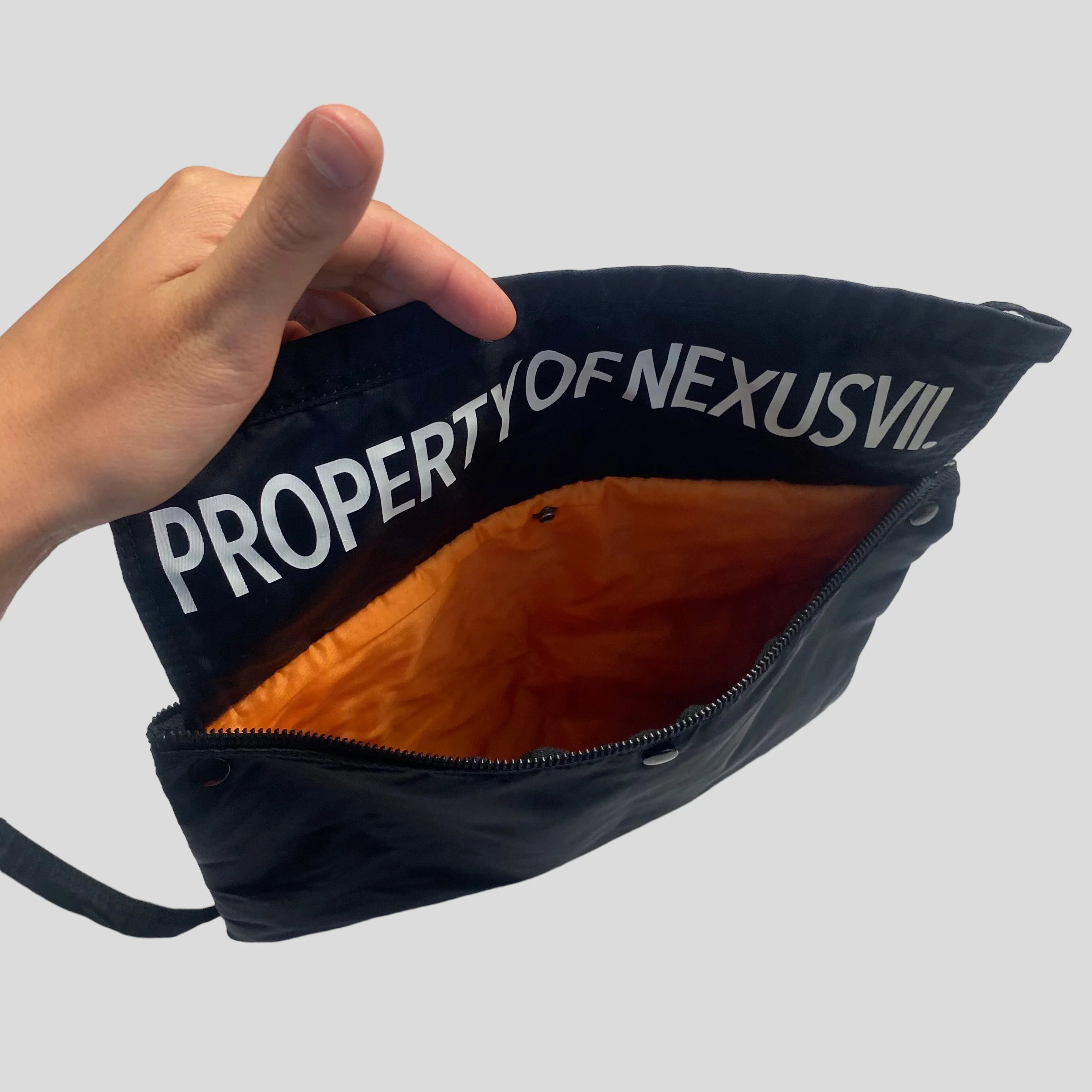Vintage Porter x Nexus VII Packable Nylon Bag - Black | O/S