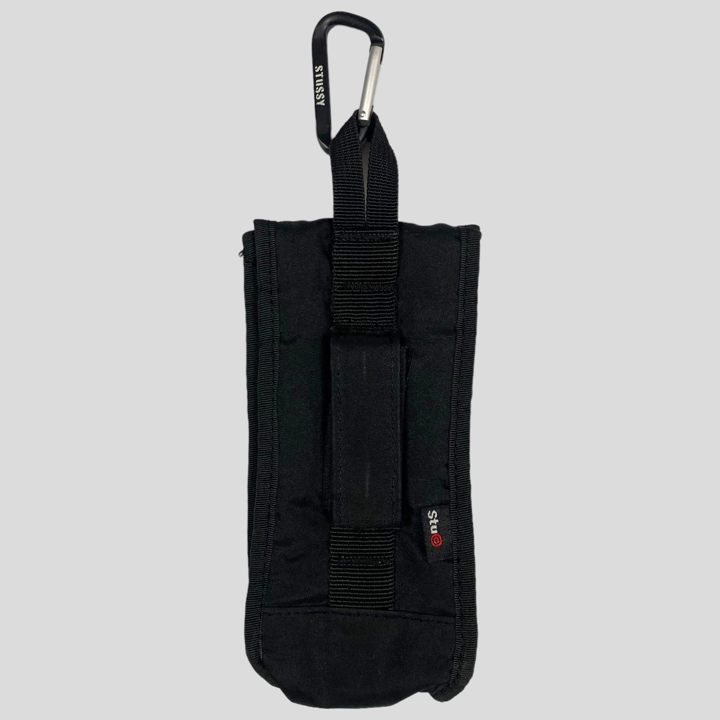 Stussy 2002 Carabiner Pouch | Default Title, Black