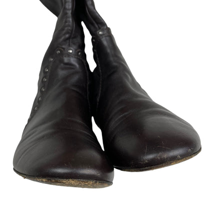 Christian Dior c.2005 over knee riding boots