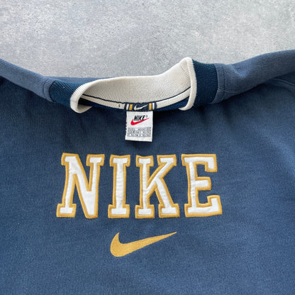 Nike RARE 1990s heavyweight embroidered sweatshirt (L)