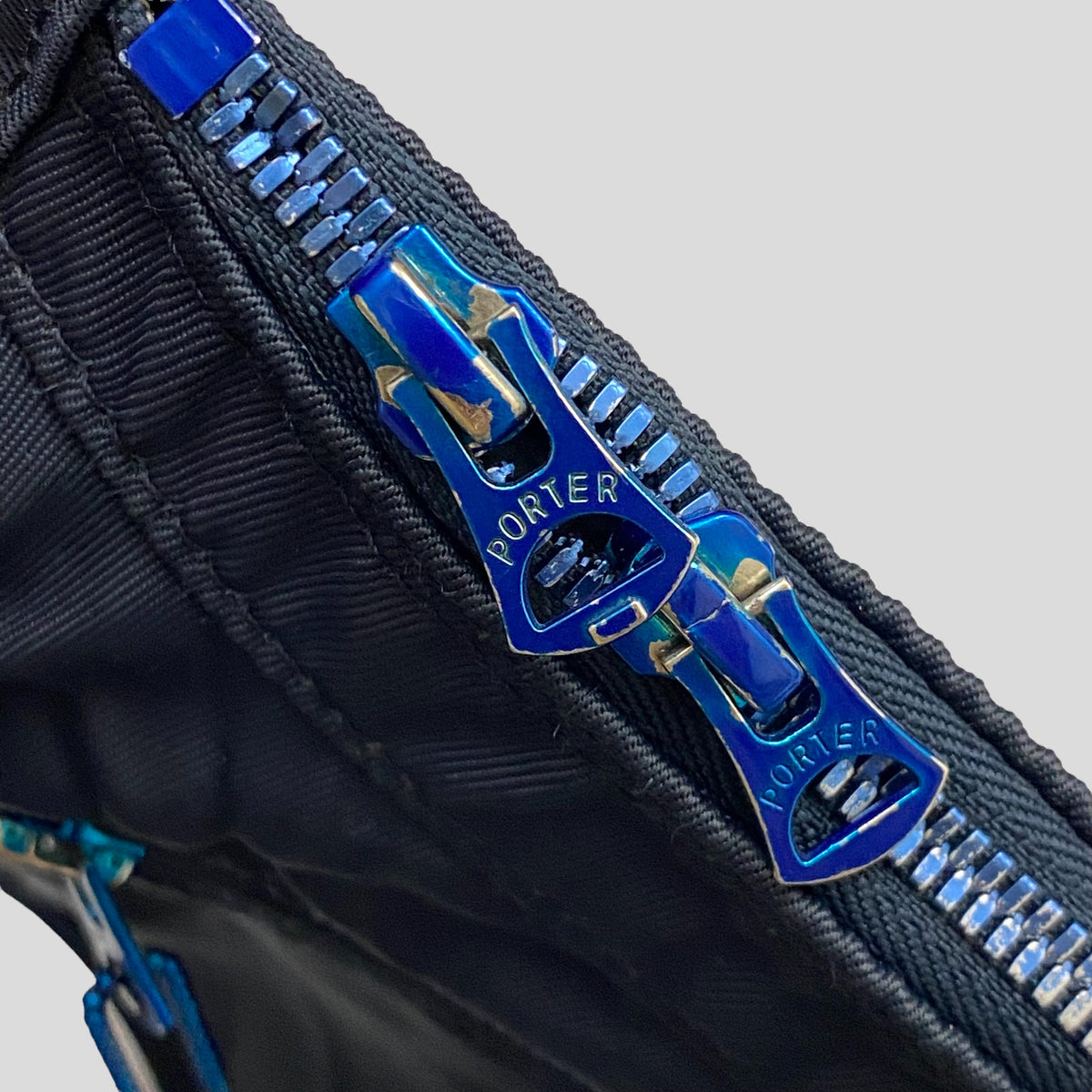 Porter Yoshida Halfmoon Saddlebag | Medium, Deep Navy
