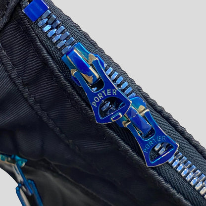 Porter Yoshida Halfmoon Saddlebag | Medium, Deep Navy