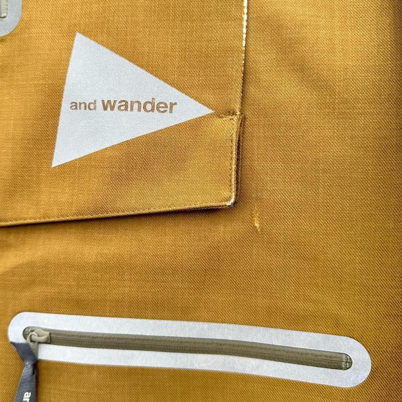 And Wander Pertex Tan Waterpoof Jacket