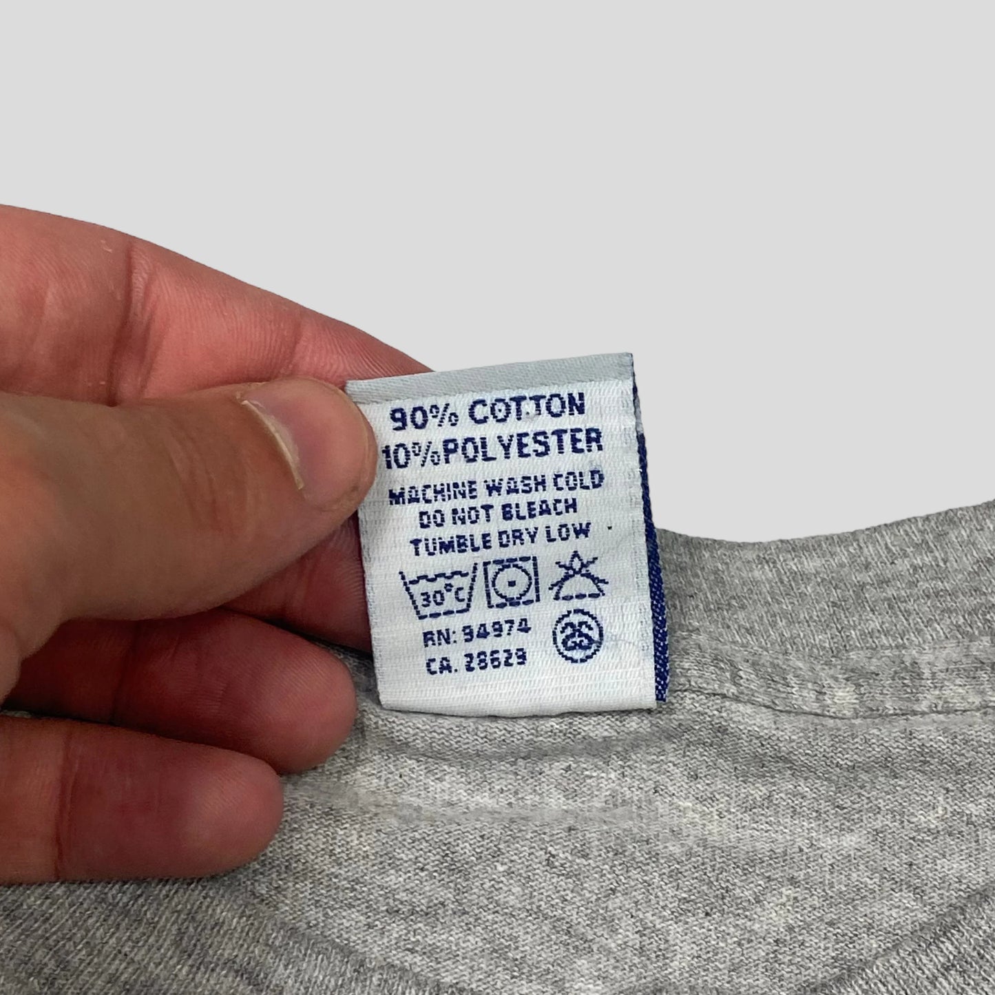 Stussy 2001 College Graphic T-shirt - M