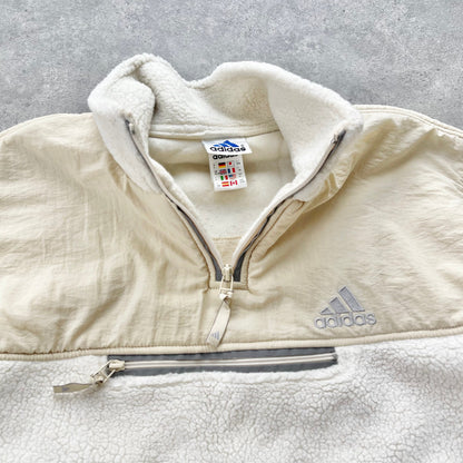 Adidas 1999 heavyweight sherpa jacket (XL)