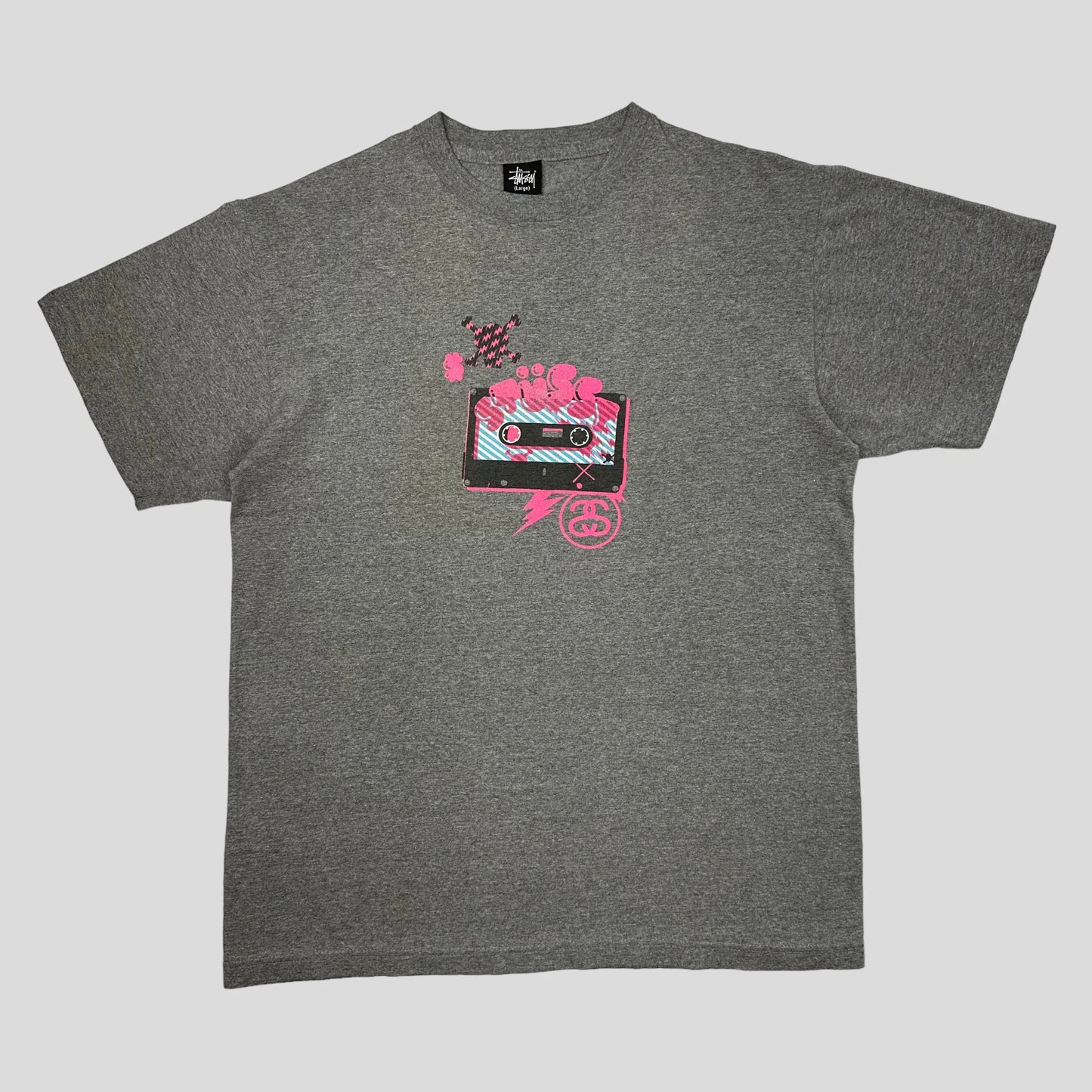 Stussy early 00’s Cassette T-shirt - L