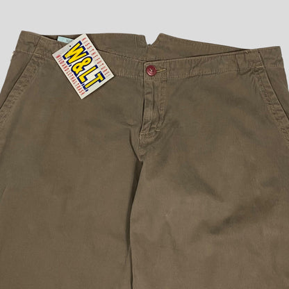 W+LT 2003 Baggy Fit Darted Trousers - 30/31 | Grey