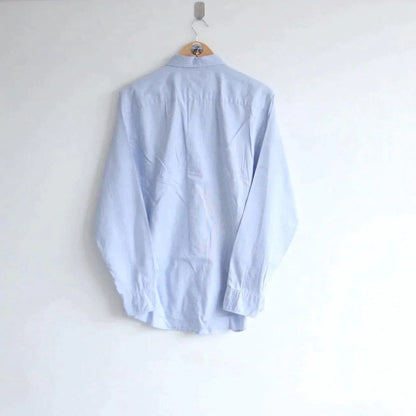 Vintage Tommy Hilfiger Chambray Flag Embroidery Shirt (M)  (M)