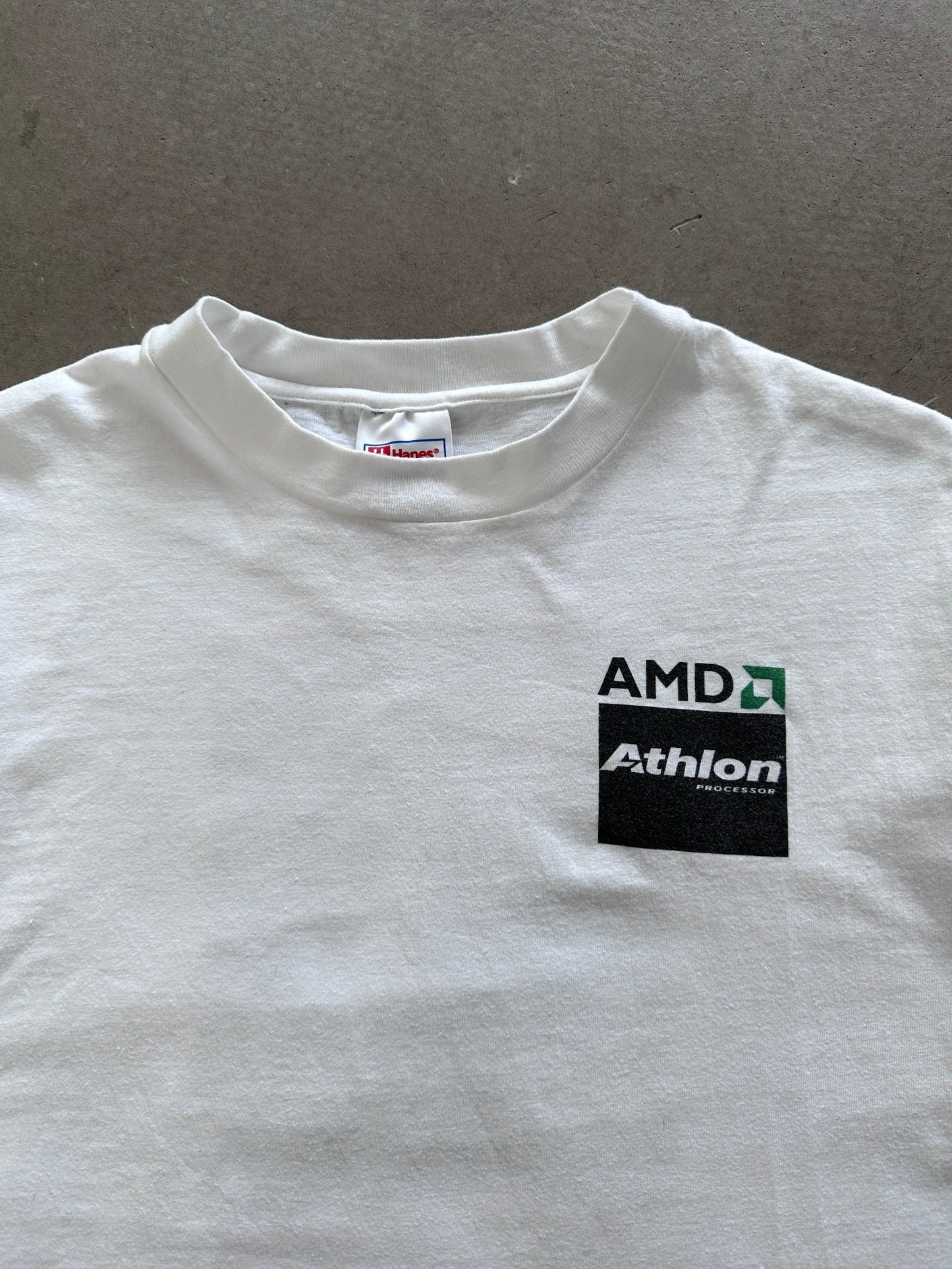 1990's AMD Athlon Processors T-Shirt - L | Large, Red