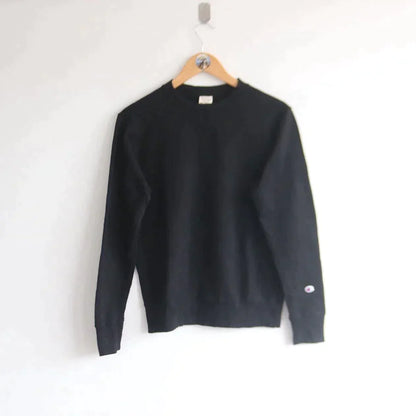 Vintage Champion Reverse Weave Black (XS)  (S)