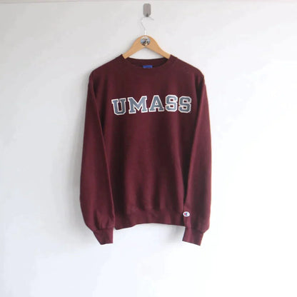 Vintage Champion UMASS Spellout  (S)