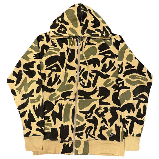 Stüssy Monogram Camo Hoodie ( M )