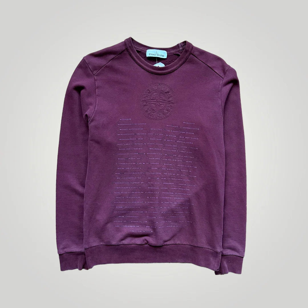 Stone Island AW/12 Embroidered Jumper