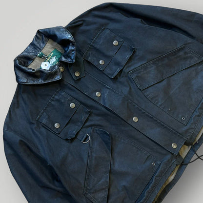Callaghans Cropped Utility Wax Jacket XL