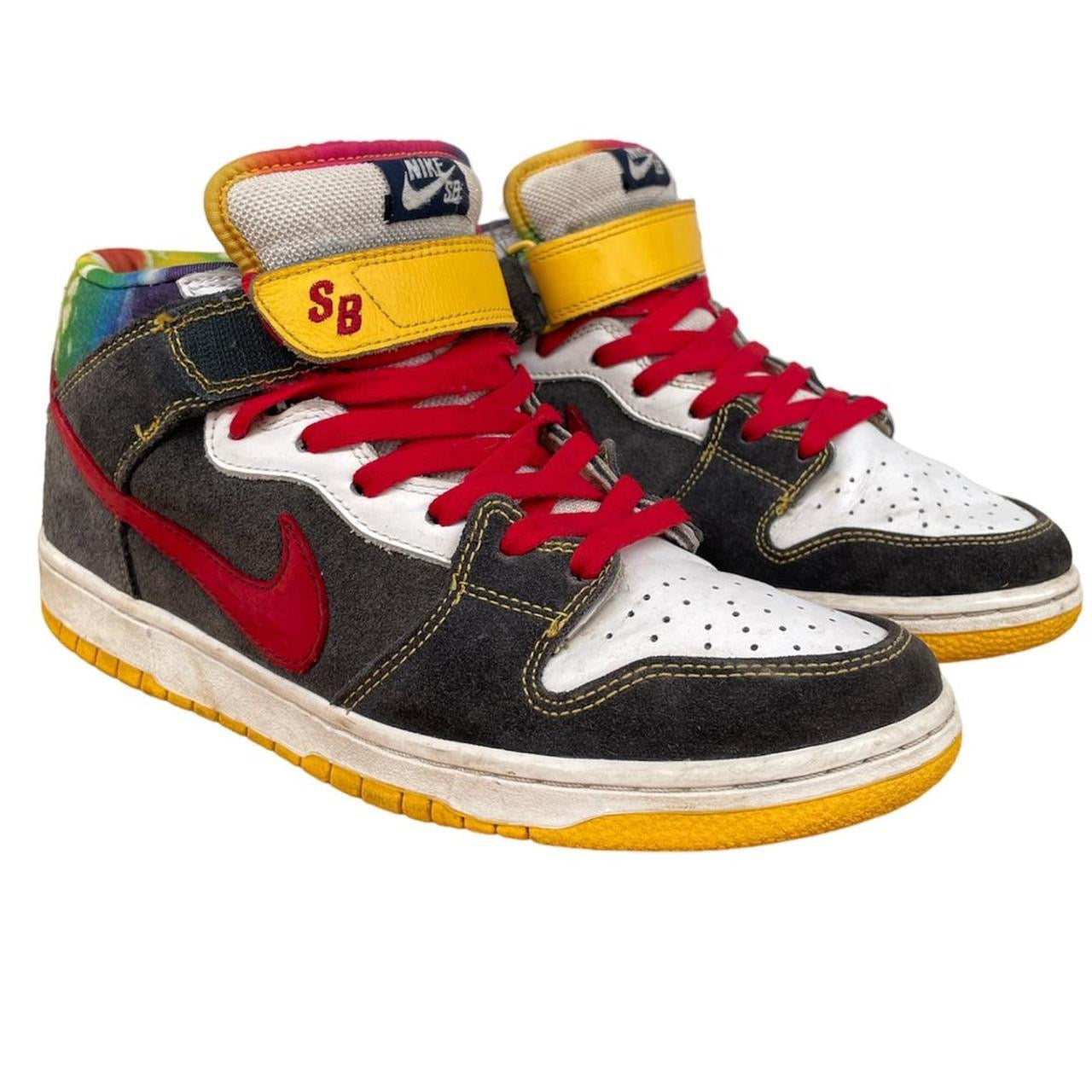 nike dunk mid tie dye