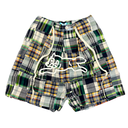 Icecream Running Dog Tartan Shorts ( S / W28 )