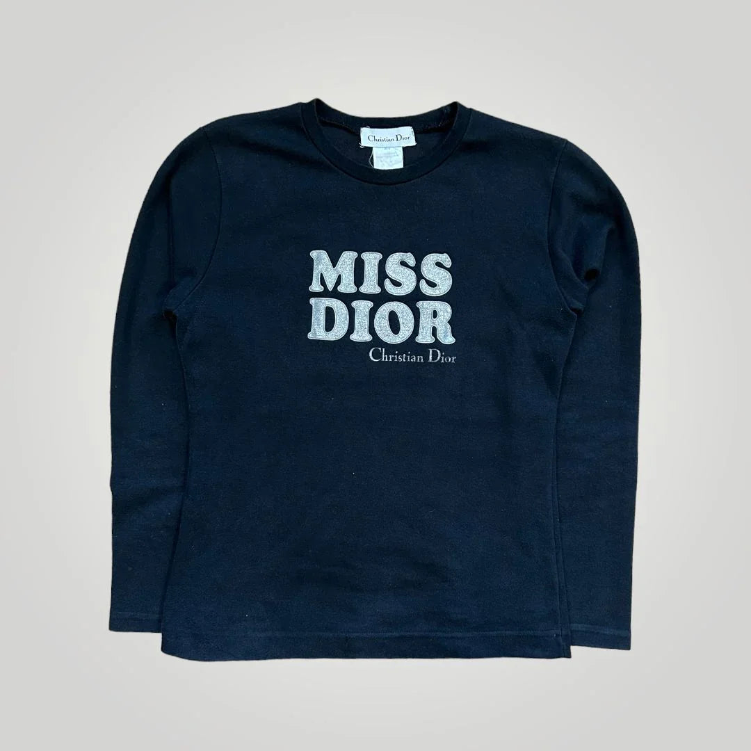 Miss Dior 2000s Long Sleeve Top S