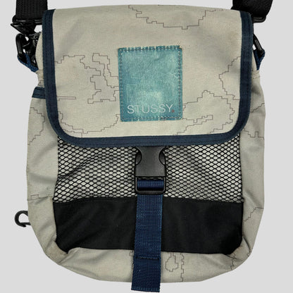 Stussy 90’s Digital Mesh Crossbody Bag | O/S, Camo