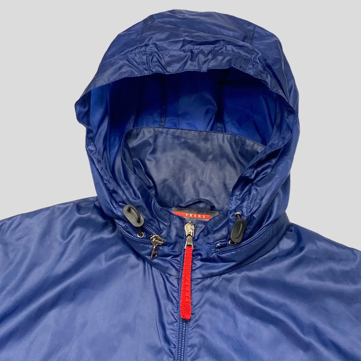 Prada Sport SS00 Convertible Nylon Reflective Jacket - L/XL | O/S, Multicoloured