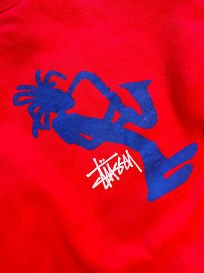 Stüssy 90s Sax Crewneck M