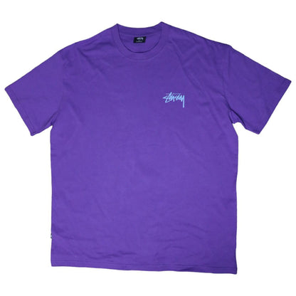 Stussy purple dice tee