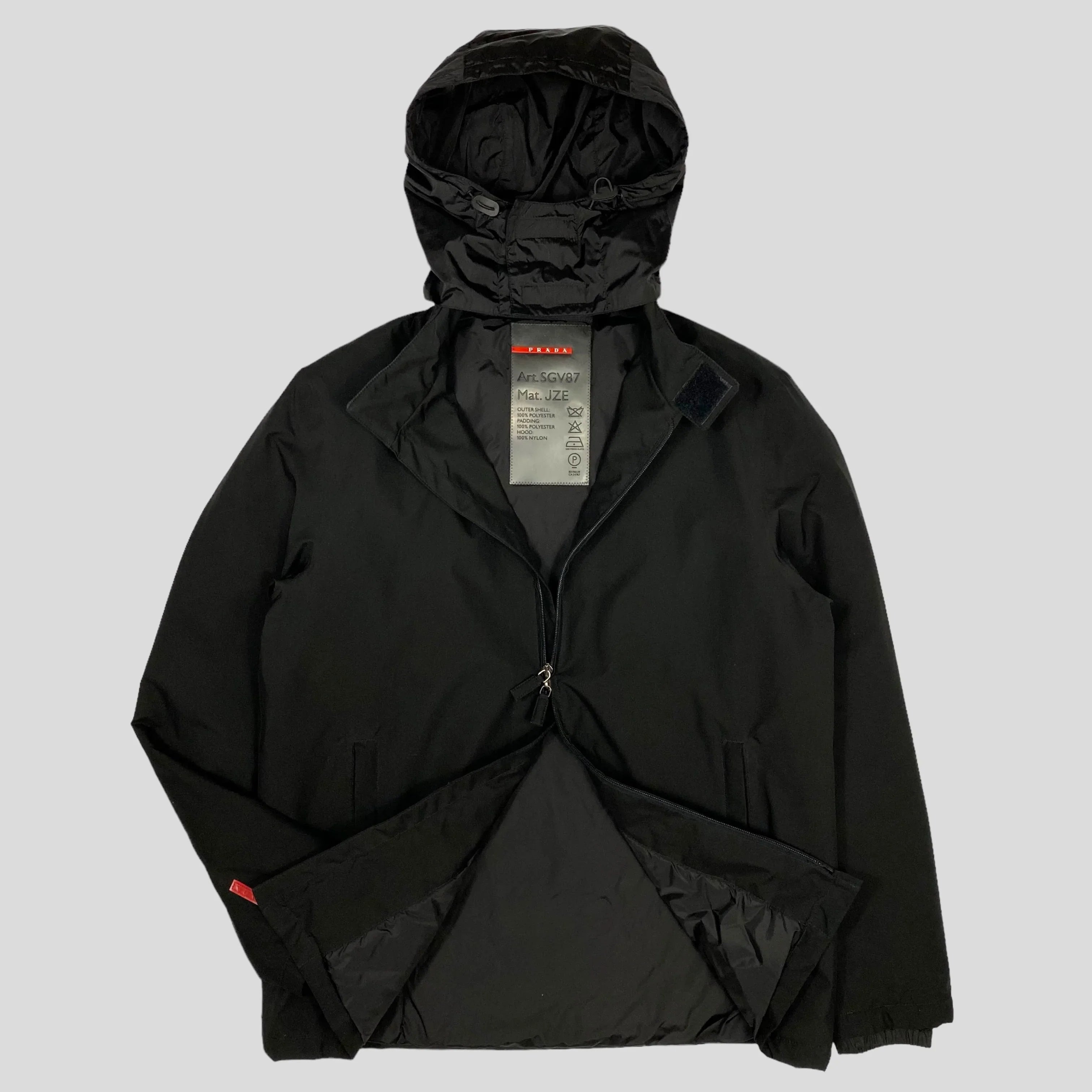 archive Prada sport nylon jacket sgv87