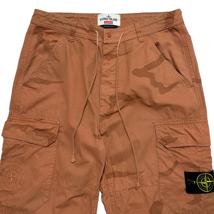 Stone Island x Supreme Desert Camo Cargo Trousers