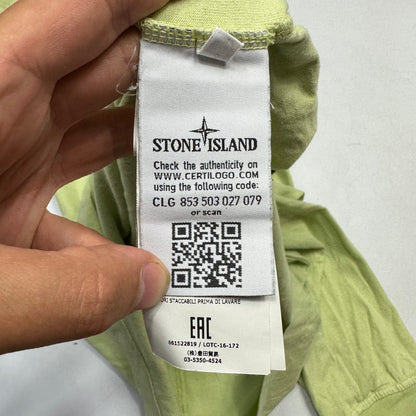 Stone Island Pistachio Green LS - M | O/S, Green