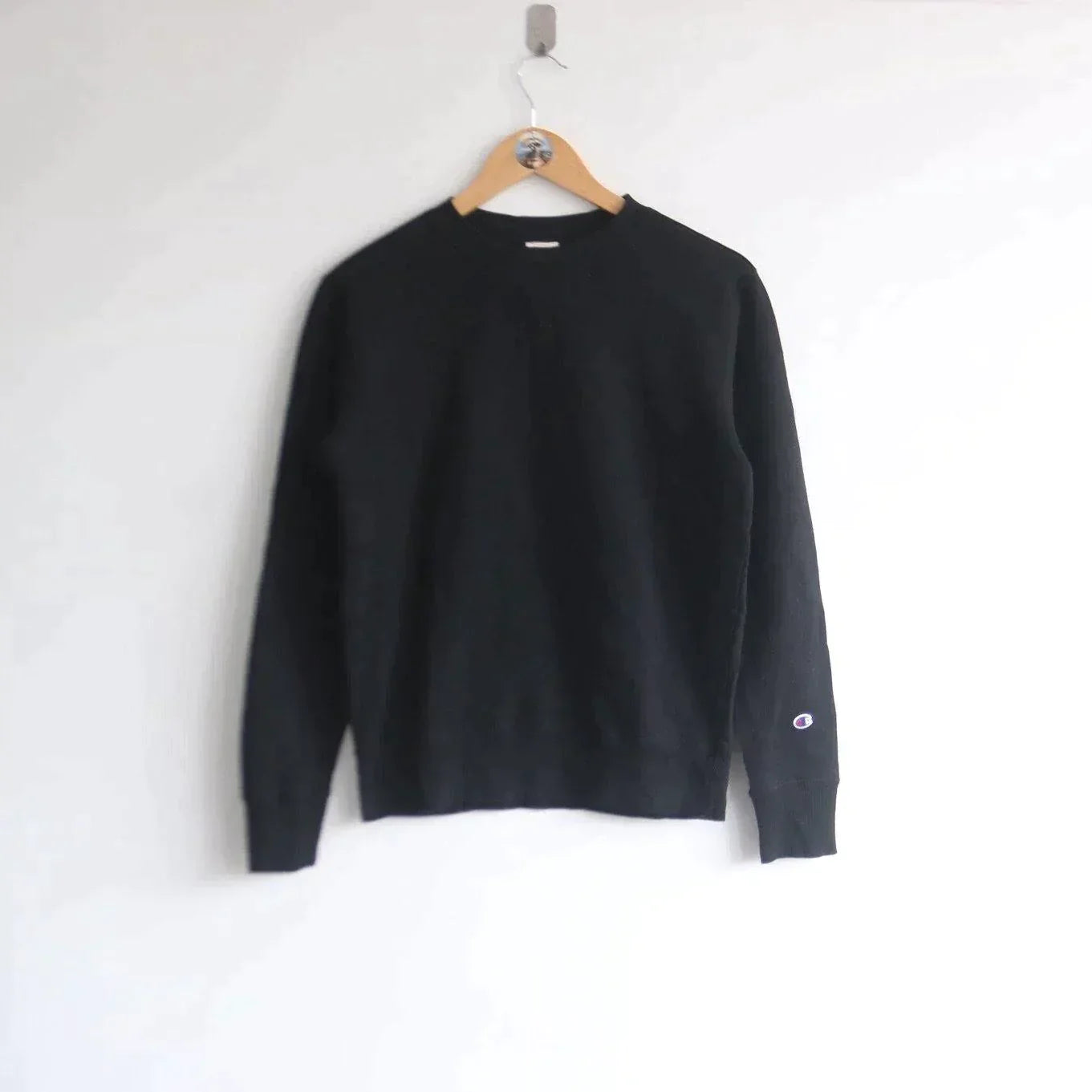 Vintage Champion Reverse Weave Black (XS)  (S)