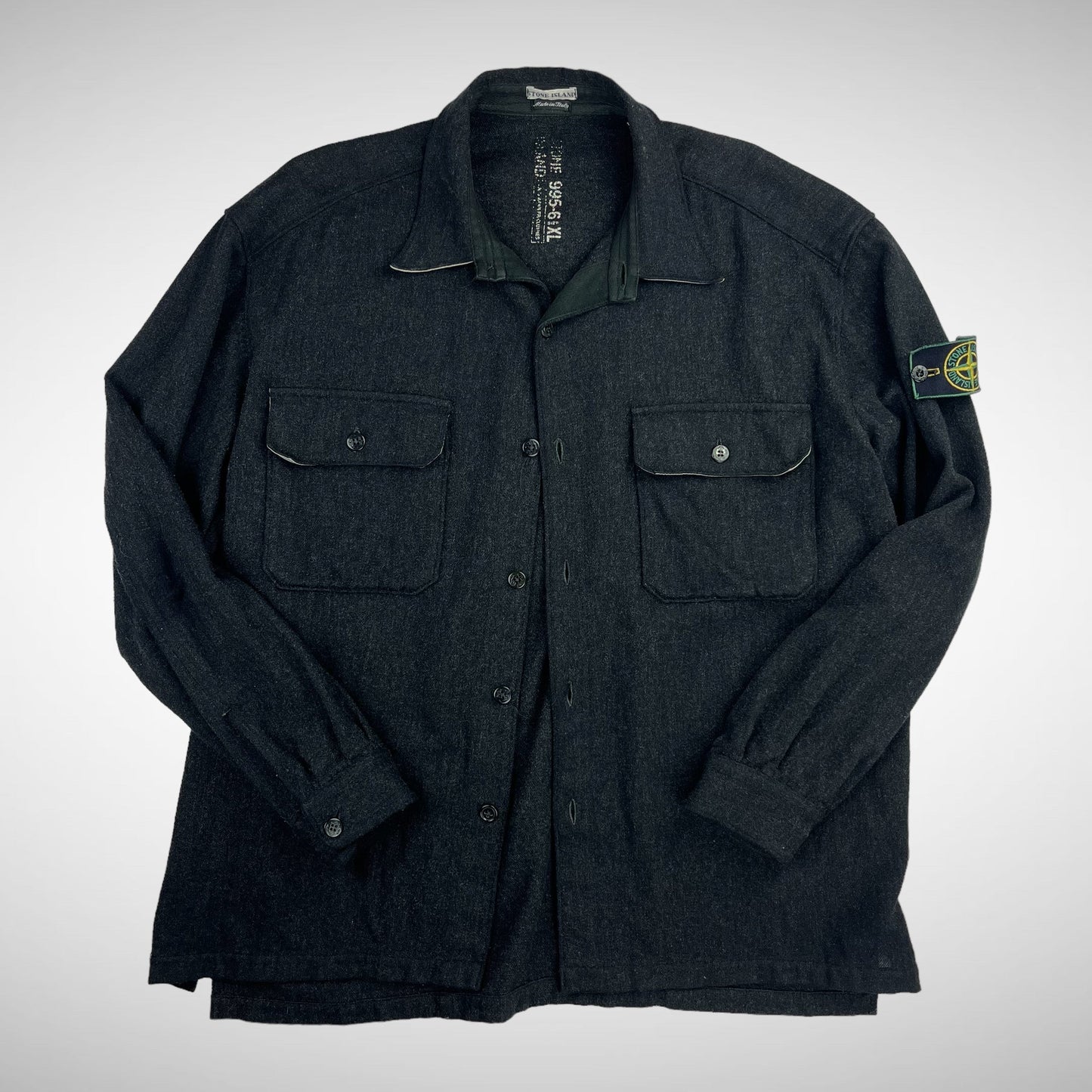 Stone Island Wool Overshirt (AW995-6)