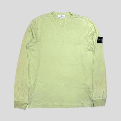 Stone Island Pistachio Green LS - M | O/S, Green