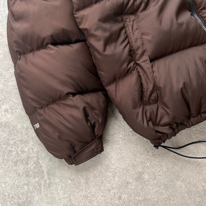 The North Face RARE Nuptse 700 down fill puffer jacket (L)