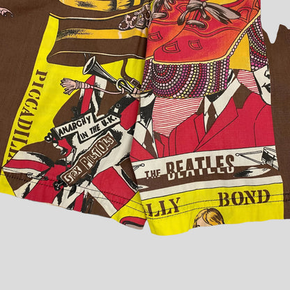 Versace Jeans Couture 90’s Beetles & Sex Pistols Shorts - W34-W42