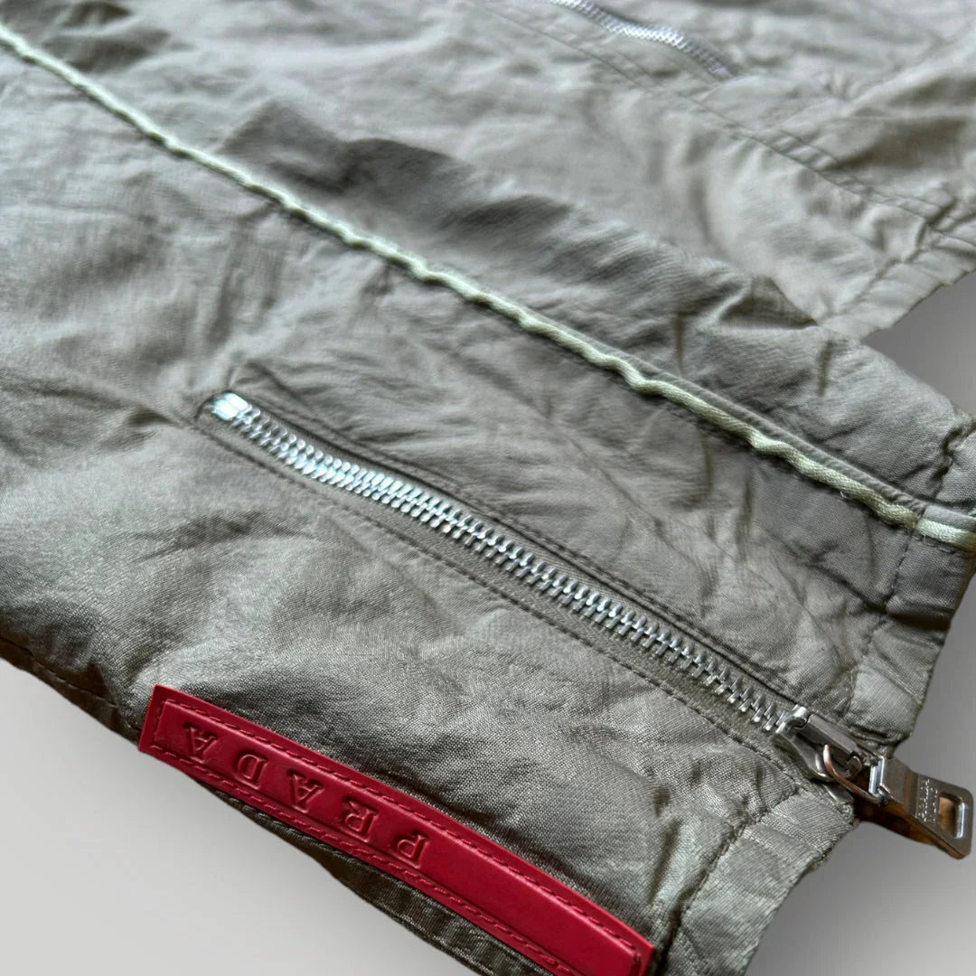 Prada Metal Mix 00’s Jacket M/L