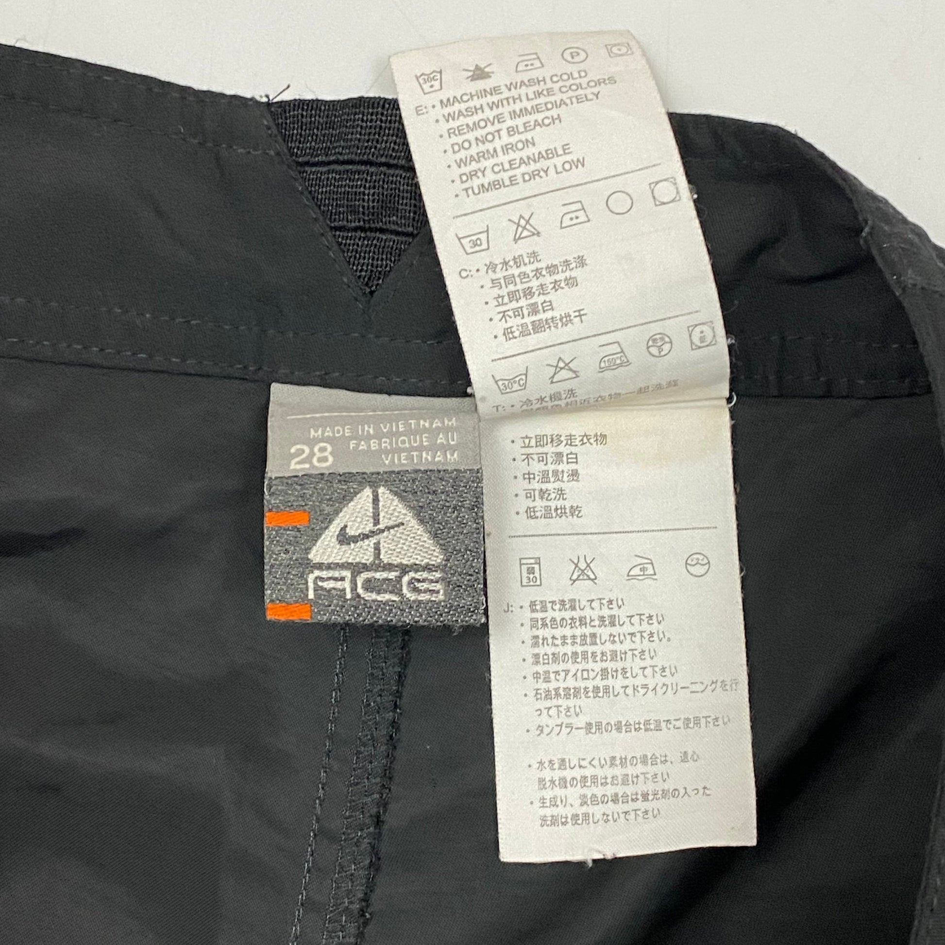 Nike ACG ‘08 Pixel Graphic Shorts - W30 | Default Title, Black