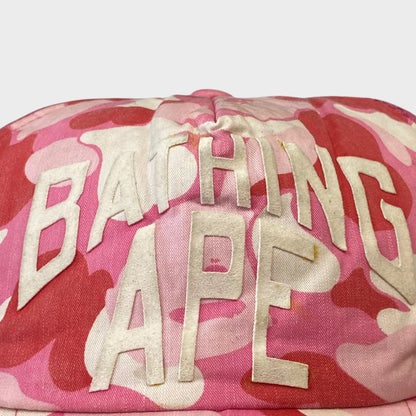 Bape OG ‘06 Pink Camo Trucker Cap - One Size