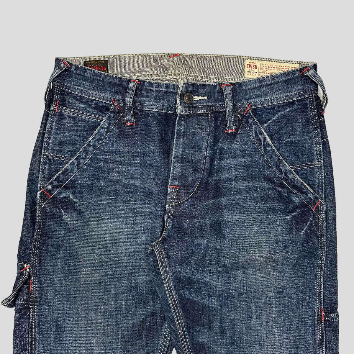 Evisu 00’s Denim Carpenter Jeans - 30-31 | W30, Blue