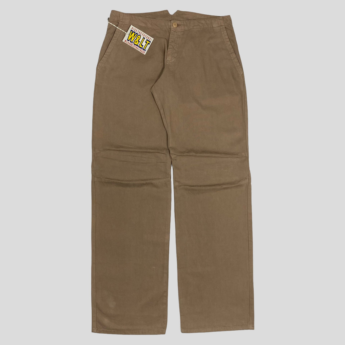 W+LT 2003 Baggy Puk Puk Trousers - 31-34 | Beige