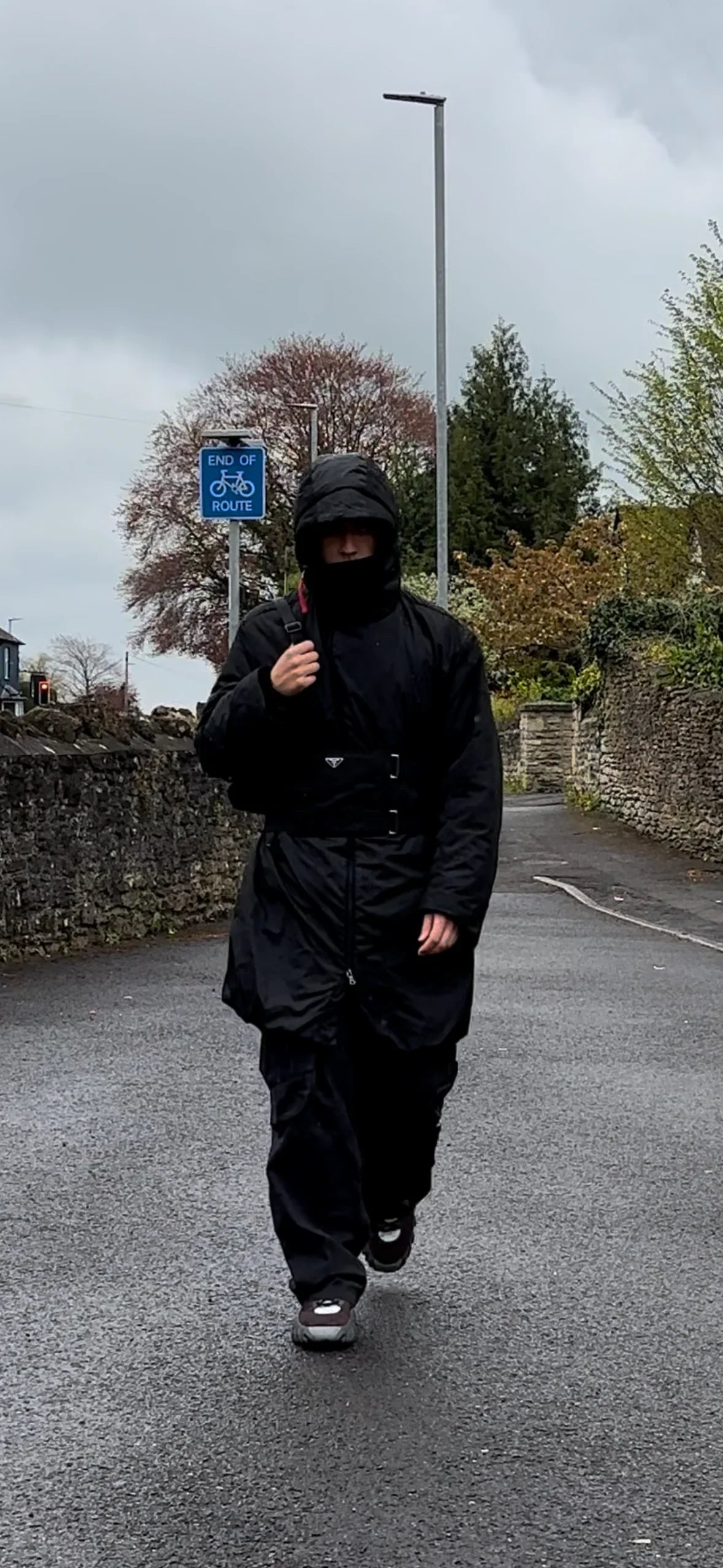 Prada 1999 Nylon Tactical Belt Bag - XL