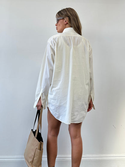 Burberry London Pinstripe Pure Cotton Shirt - XL