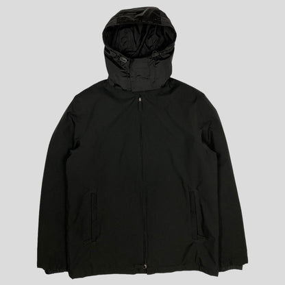 Prada Sport AW01 Insulated Goretex Jacket with Nylon Pocket Hood - IT50 (L) | Default Title, Black