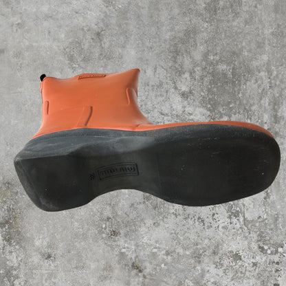 Miu Miu Rain Boots - Size 8 | DEFAULT TITLE, Orange