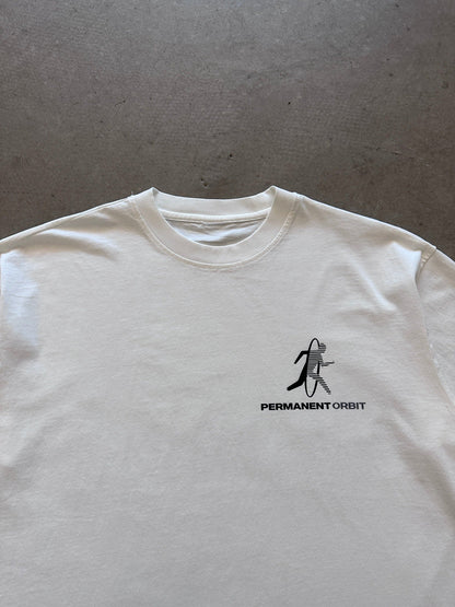 Permanent Orbit Don't Walk, Run T-Shirt - White | Medium, White